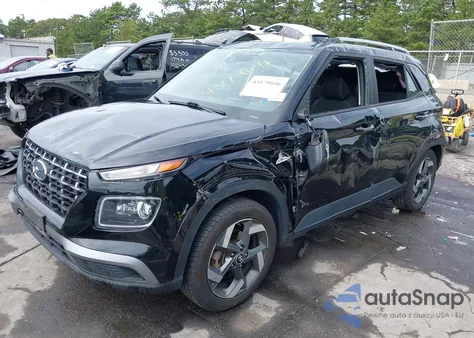 2021 Hyundai Venue Sel z USA, uszkodzony, nr VIN KMHRC8A31MU084443